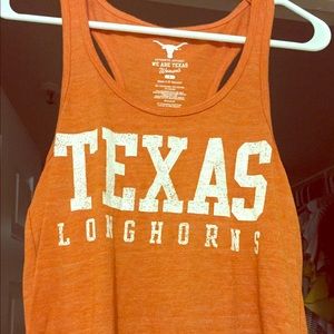 Texas long horn tank top